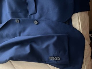 Traje azul
