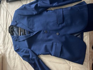 Traje azul