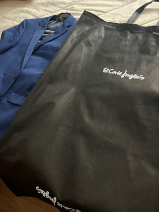 Traje azul