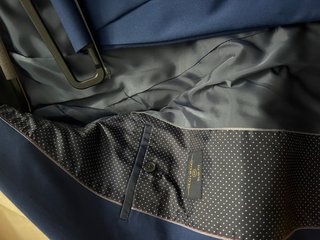 Traje azul