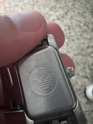 Reloj Emporio Armani Mujer Negro/Plata