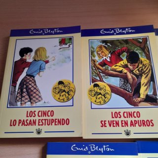 Lote 5 libros Enyd Blyton