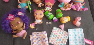 Lote Bellies Muñecas y Accesorios