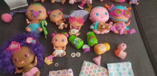 Lote Bellies Muñecas y Accesorios