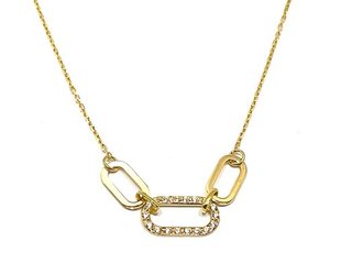 Collar Converters Oro 18kt con Circonitas