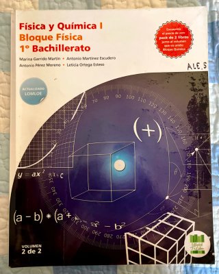 Física y Química I, 1o Bachillerato