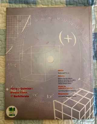 Física y Química I, 1o Bachillerato