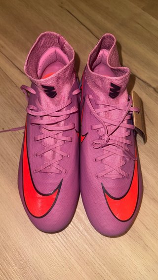 Botas de fútbol Nike Air Zoom rosas