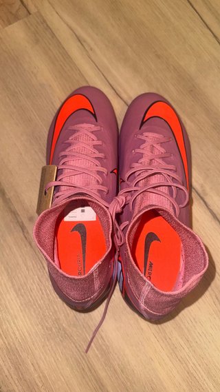 Botas de fútbol Nike Air Zoom rosas