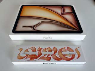 iPad Air M2 128GB y Apple Pencil Pro