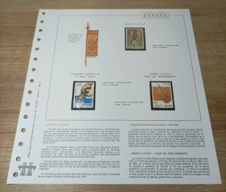 23 Sellos y Filoestuches España 1991