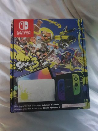 Nintendo Switch OLED Splatoon 3 Edición sin abrir
