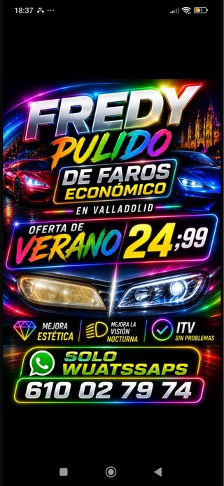Pulido de faros