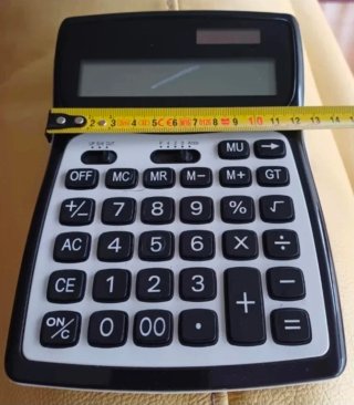 Lote artículos de oficina: calculadora, ratón, car