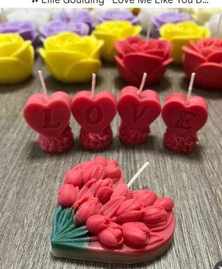 Velas artesanales.Eventos de Boda, perfumadas