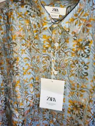 Camisa ZARA hombre estampada