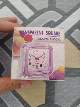 Reloj despertador KANSAI rosa