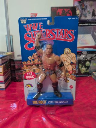 WWE Superstars The Rock Action Figure