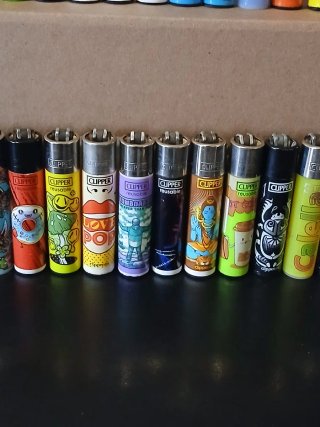 Lotto 40 Accendini Clipper / Lot of 40 Clipper