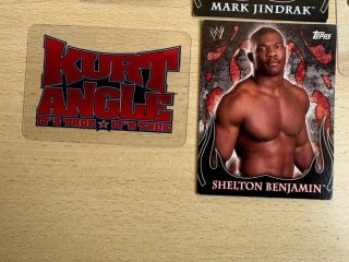 Lotto 9 Card WWF WWE Lamincards Edibas Topps