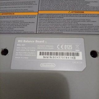 Nintendo Wii Balance Board averiada