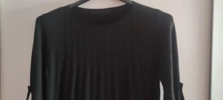 Jersey negro de hilo