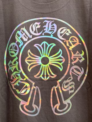 Camiseta Chrome Hearts Talla M Gris Multicolor