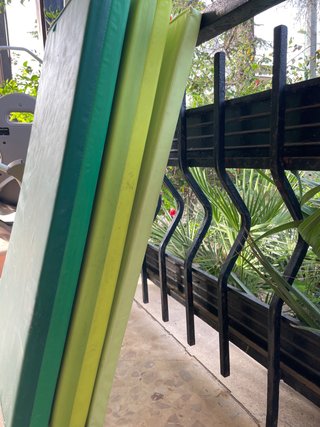 Colchoneta IKEA verde