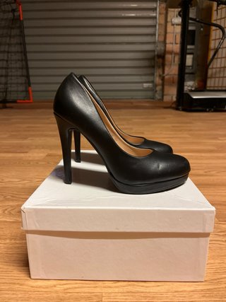Décolleté Renda Nere Tacco a Spillo Tg. 37