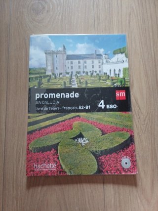 Promenade, français A2-B1, 4 ESO. Livre de l'élève
