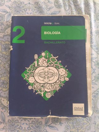 Libro 2° Bachillerato Biologia de Oxford