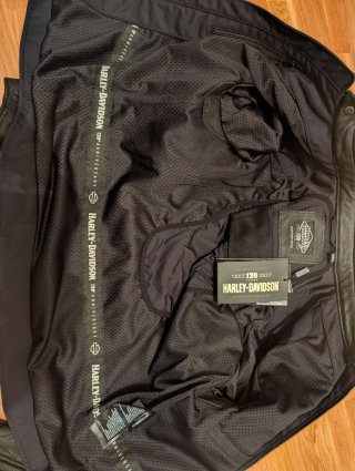 Chaqueta Harley-Davidson Cuero Negra