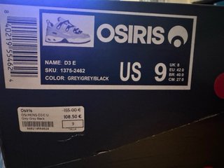 Zapatillas Osiris D3E Talla 42