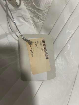 Vestido Gemy Maalouf fiesta blanco T.40