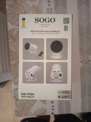 Proyector SOGO SS-1720 Multiángulo 1920x1080