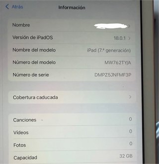iPad 7ª Gen 32GB Oro Rosa