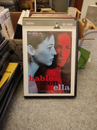DVD Hable con ella Pedro Almodóvar