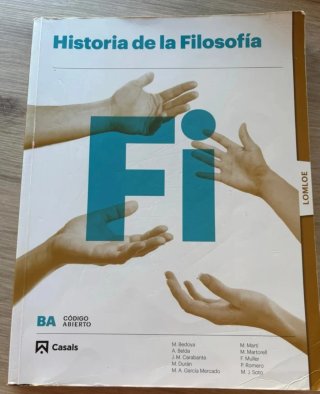 Historia de la filosofía Bachillerato 2