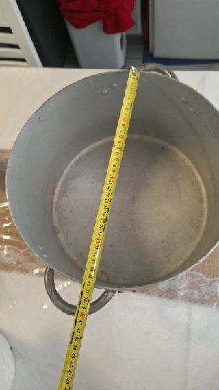 Olla de acero 36L