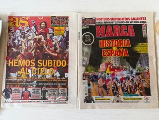 Periódicos mundial 2023 femenino España