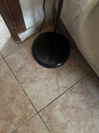 Lámpara de salón negra