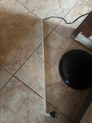 Lámpara de salón negra