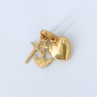 Colgante Oro 18K, Tres Virtudes, 1.19gr