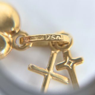 Colgante Oro 18K, Tres Virtudes, 1.19gr