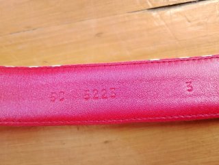 Miu Miu Zapatos y Cinturón Rojo Lunares