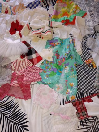Set di Abbigliamento per Bambole Anni '70/'80