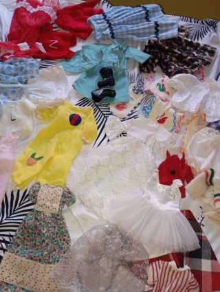 Set di Abbigliamento per Bambole Anni '70/'80