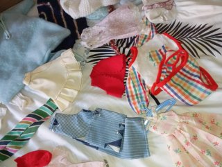 Set di Abbigliamento per Bambole Anni '70/'80