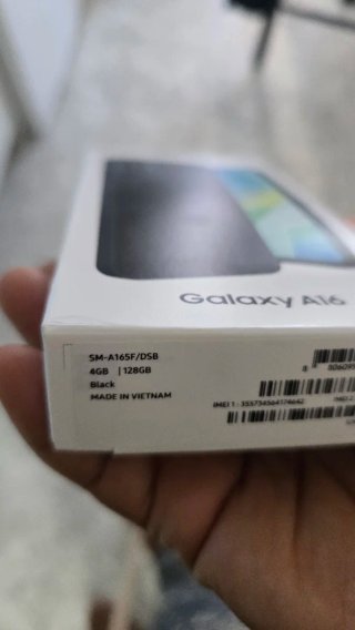 Samsung Galaxy A16 Negro Nuevo Precintado