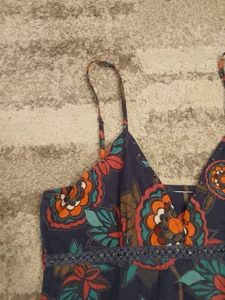 Camiseta tirantes floral M